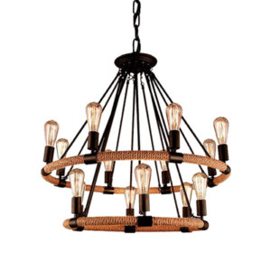 Lustre Alena 14 lâmpadasLustre Alena 14 lâmpadas