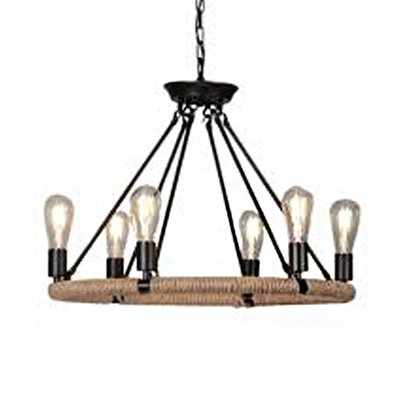 Lustre Alena 6 lâmpadas 