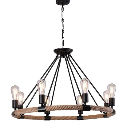Lustre Alena 8 lâmpadas 